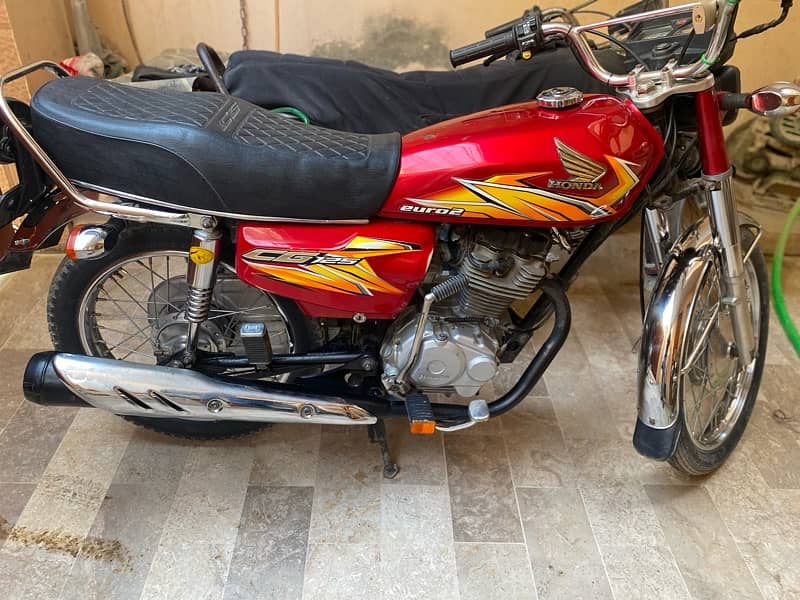 Honda CG 125 Excellent Condition 2021 Karachi number 10