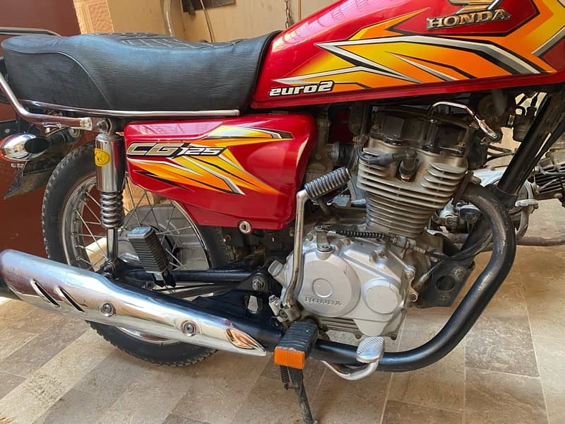 Honda CG 125 Excellent Condition 2021 Karachi number 11