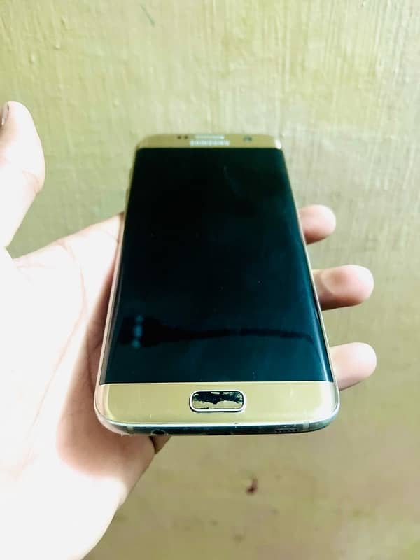 s7 edge all ok phone pta h only line in back glass and front 2