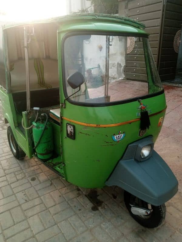 New Asia auto Rikshaw , 3 seater green color 1