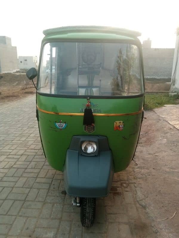 New Asia auto Rikshaw , 3 seater green color 2