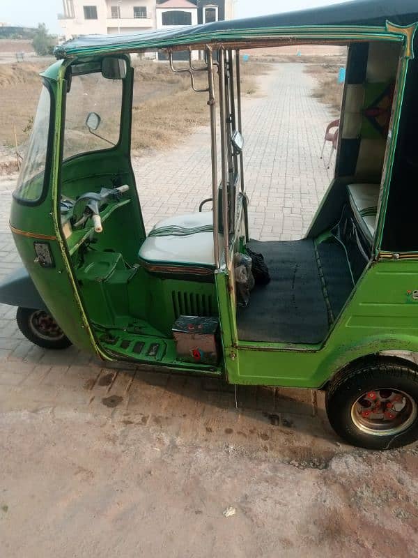 New Asia auto Rikshaw , 3 seater green color 3