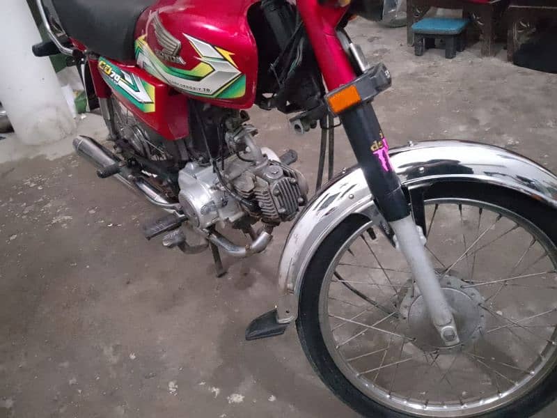 Honda cd70 punjab nmbr 6