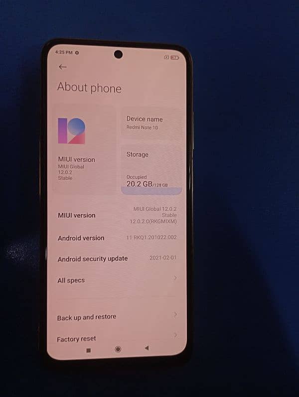 redmi note 10 4/120 pta approved urgent sale 0