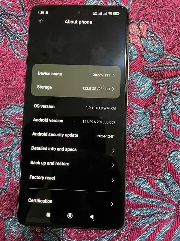 xiaomi 11t 8/256 5