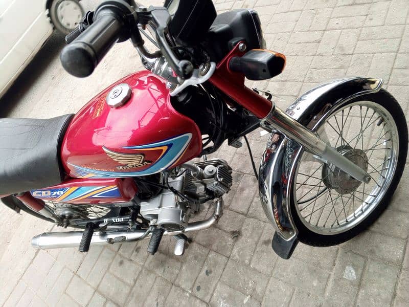 Honda cd 70 far sale achi condition MN 8