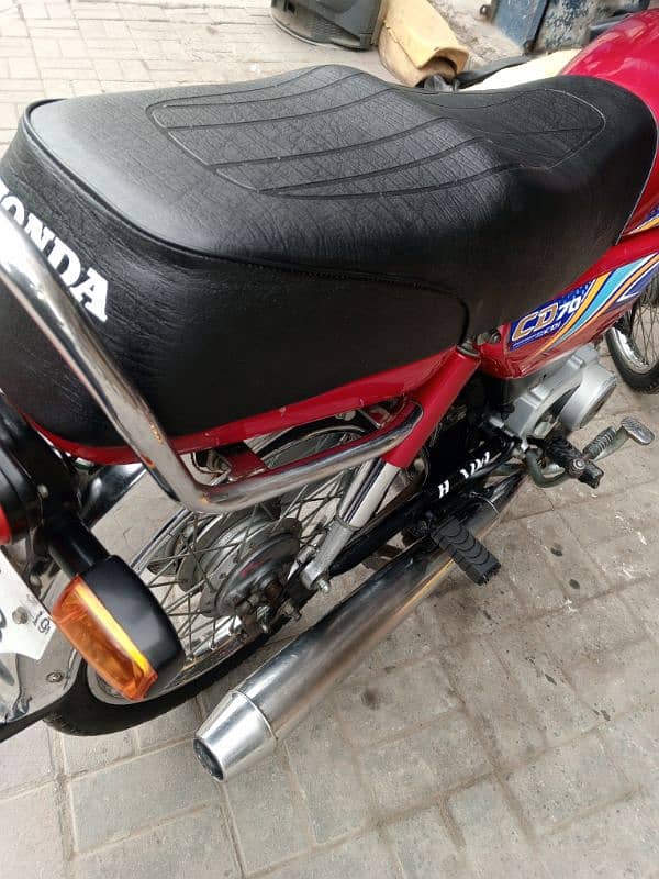 Honda cd 70 far sale achi condition MN 9