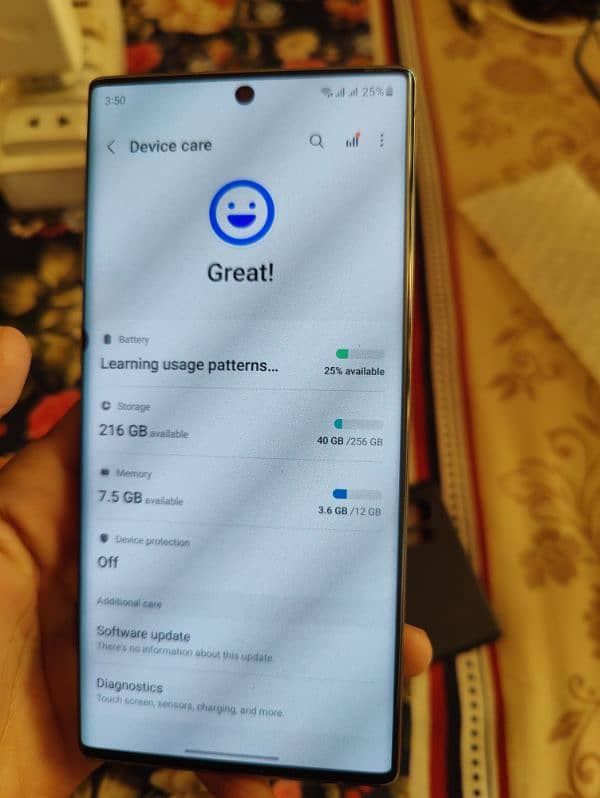 samsung note 10 plus approve 8