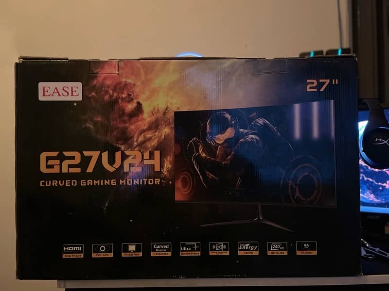 Ease G27V24 240hz curved gaming monitor 4