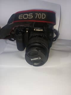 canon 70d with 18 55 lens