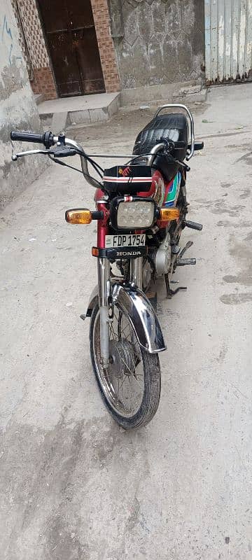 honda CD 70 2018 model condition theak ha 0