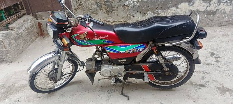 honda CD 70 2018 model condition theak ha 1