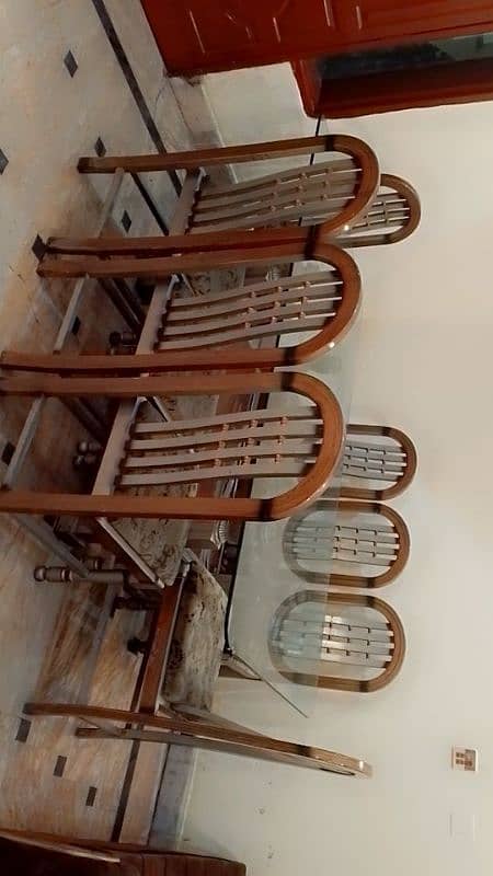 8 chairs Dining Table urgent sale , 2