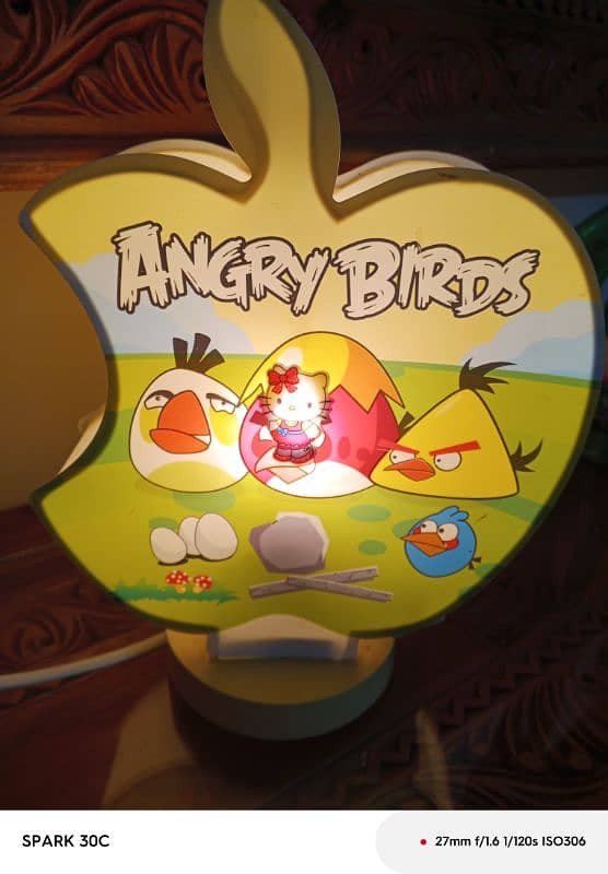 Side Table Lamps - Angry Birds 2