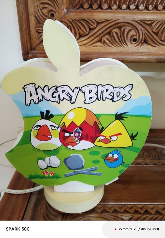 Side Table Lamps - Angry Birds 5