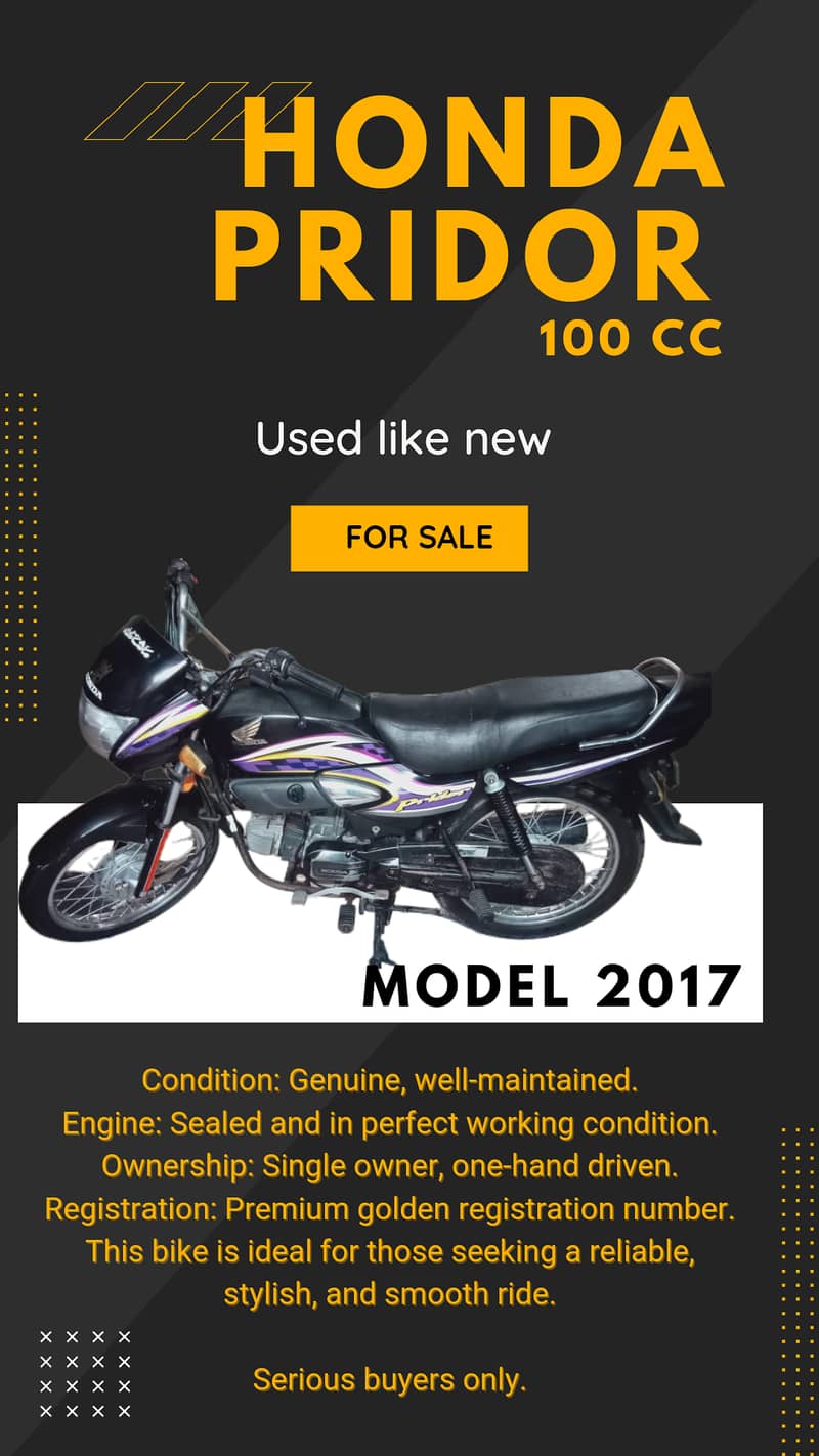 Honda Pridor 2017 0