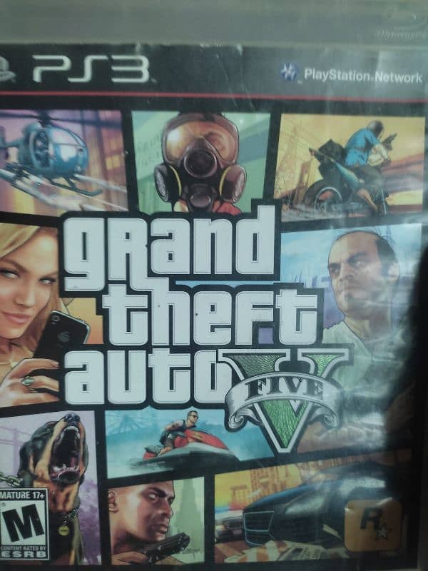 GTA 5 I PS3 DISC I USED I WORKING CONDITION 0