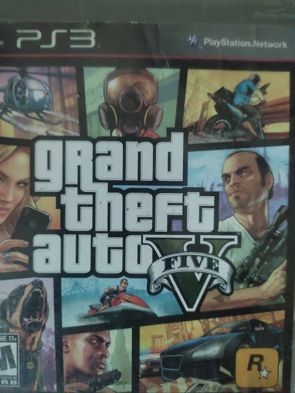 GTA 5 I PS3 DISC I USED I WORKING CONDITION 1