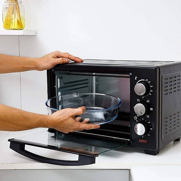 Krypton Electric Oven 6 Power Levels And 60 Minute Timer 19 l 2