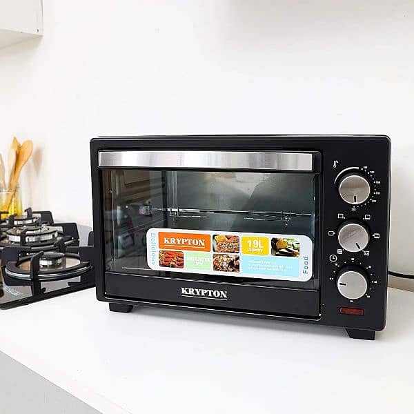 Krypton Electric Oven 6 Power Levels And 60 Minute Timer 19 l 5