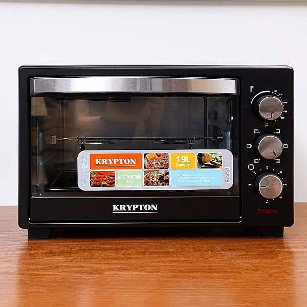 Krypton Electric Oven 6 Power Levels And 60 Minute Timer 19 l 7