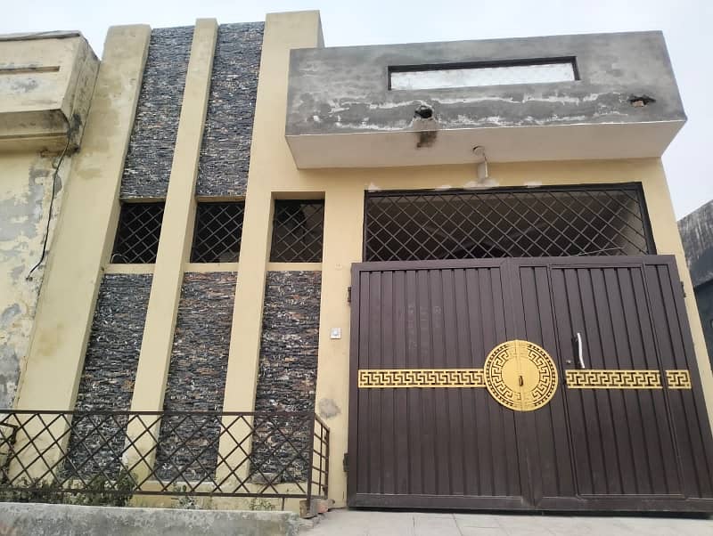 Ideal 4 Marla Single Story House Available For Sale In Gulshan-E-Iqbal 0