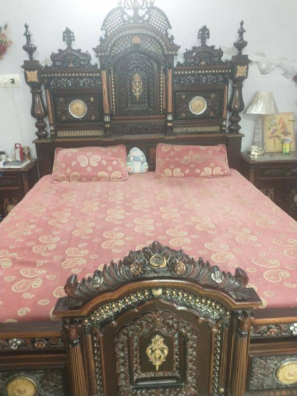 wooden bed for sale 2