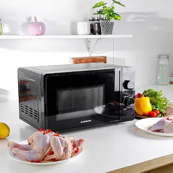 Olsenmark OMMO2343 Manual Microwave Oven, 20L Capacity, 700W 0