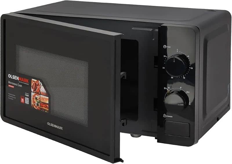 Olsenmark OMMO2343 Manual Microwave Oven, 20L Capacity, 700W 7