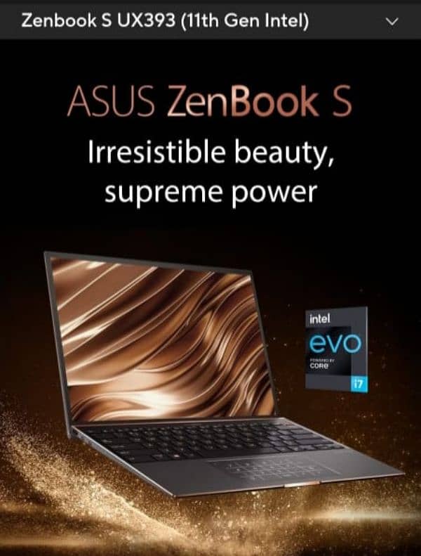 Asus Zenbook 13 11th Generation i7 [UX393EA] 2