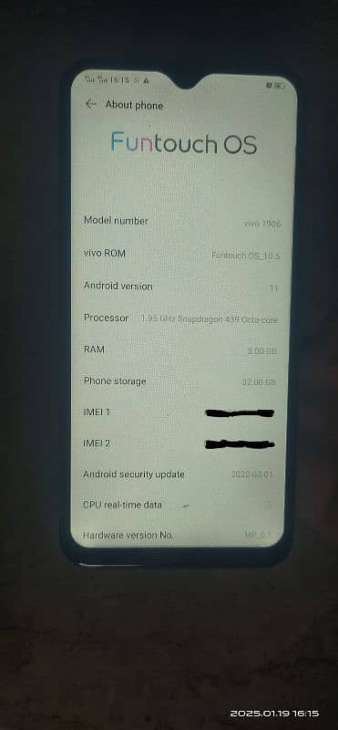 Vivo Y11 For Sale Official PTA Approved 5