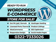 Read to run an e-commerce store available for sale