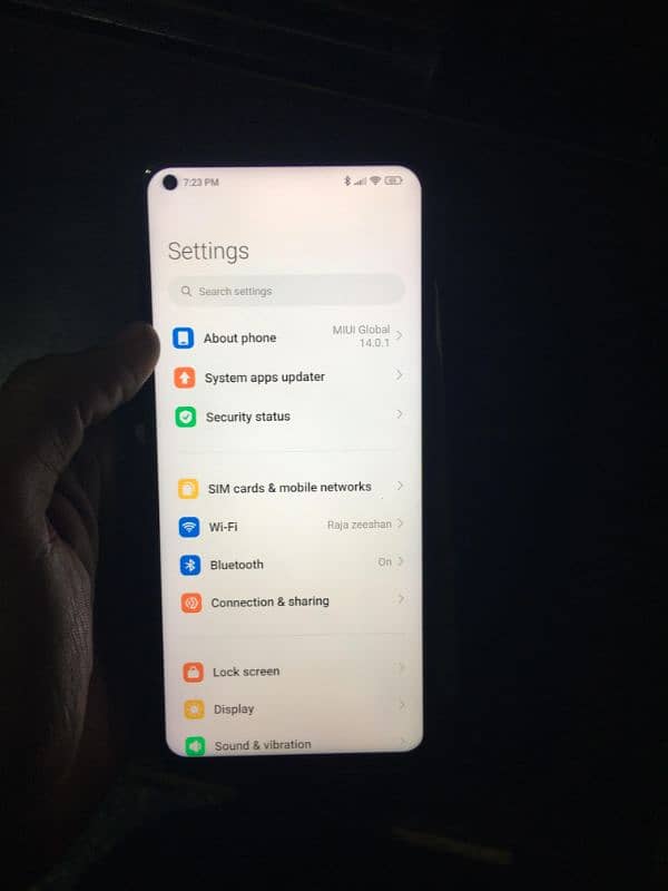 Xiaomi mi 10t 8.128 pta approved camera not working Baki all ok 7