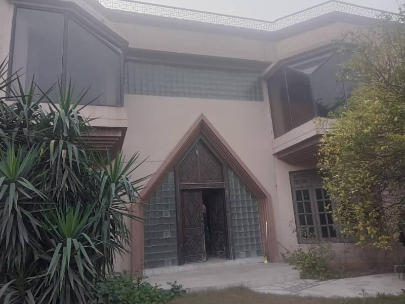 3 kanal outstanding independent full house 10 bedroom ideal for silent office in model town C block for rent 24