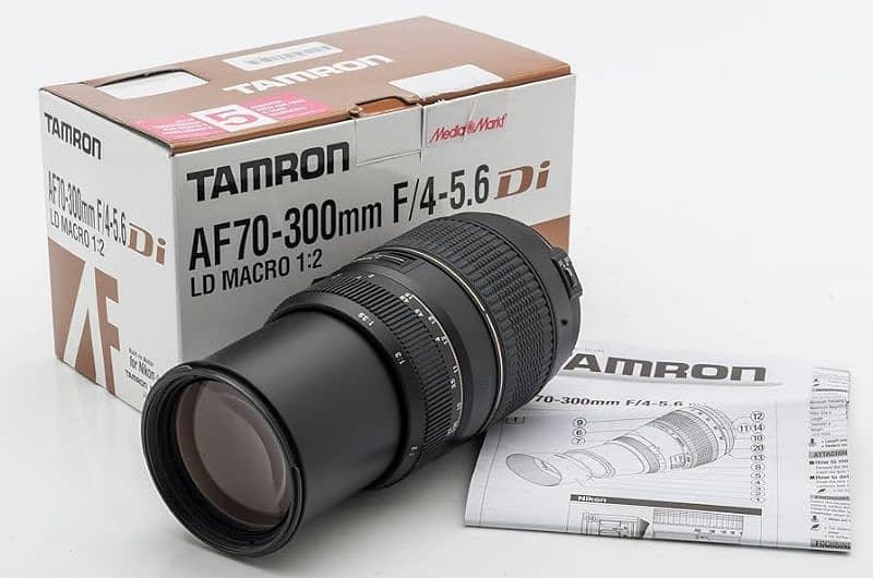 Tamron 70-300 F4-5.5 AutoFocus With Box 0