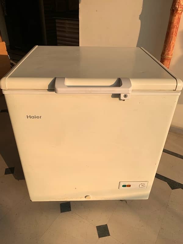 Haier Single Door Deep Freezer Compact and Efficient Cooling 9