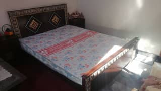 dubbel bed set with matress