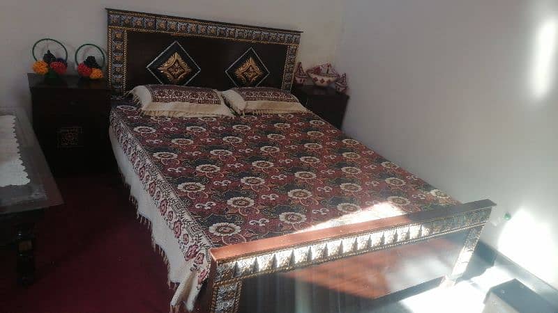 dubbel bed set with matress 6