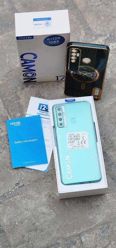 Tecno Camon 17 With Box 1