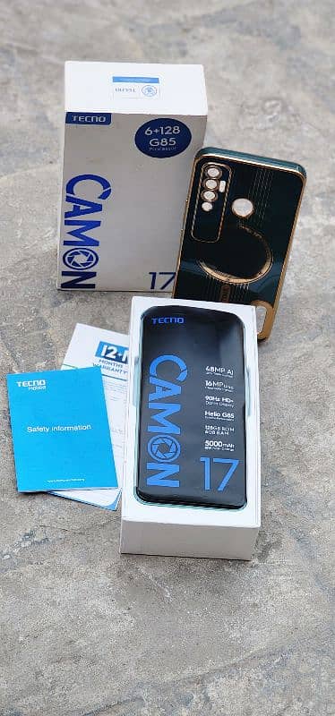 Tecno Camon 17 With Box 2