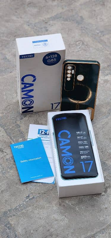 Tecno Camon 17 With Box 3