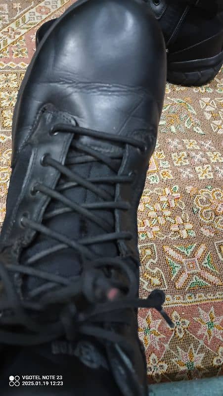 army style longi shose pure leather. size 3