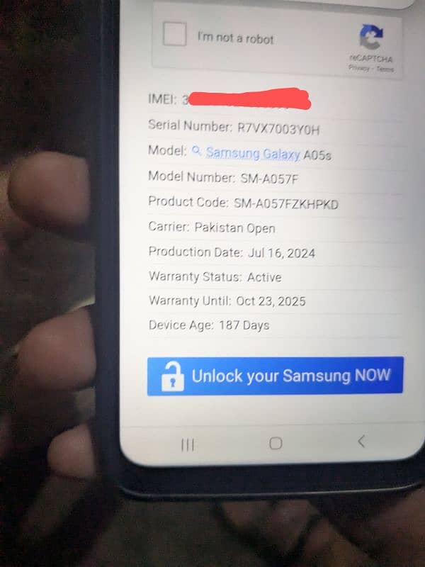 Samsung Galaxy A05s 5