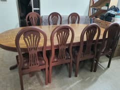 dining table with chair