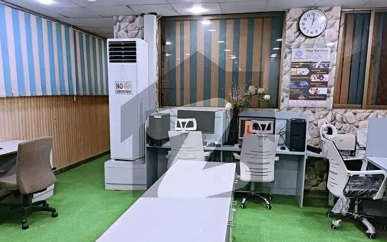 Ideal 1100 sqft Office For Rent with Attached Washroom & Kitchen at Kohinoor City Jarranwala Road Faisalabad 3