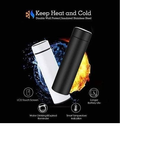 Water Bottle with Temperature indication 1