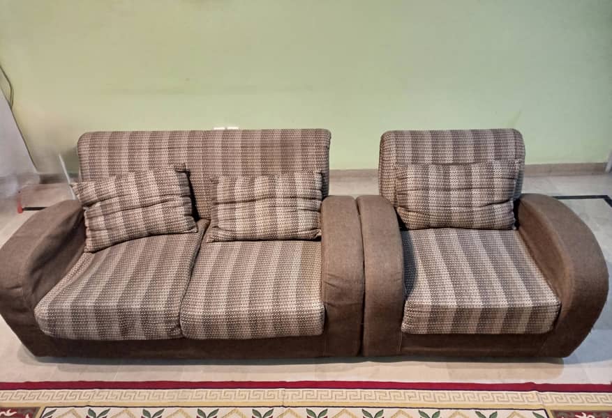 7-seater sofa set (10 Yrs moltyfoam warranty) 8