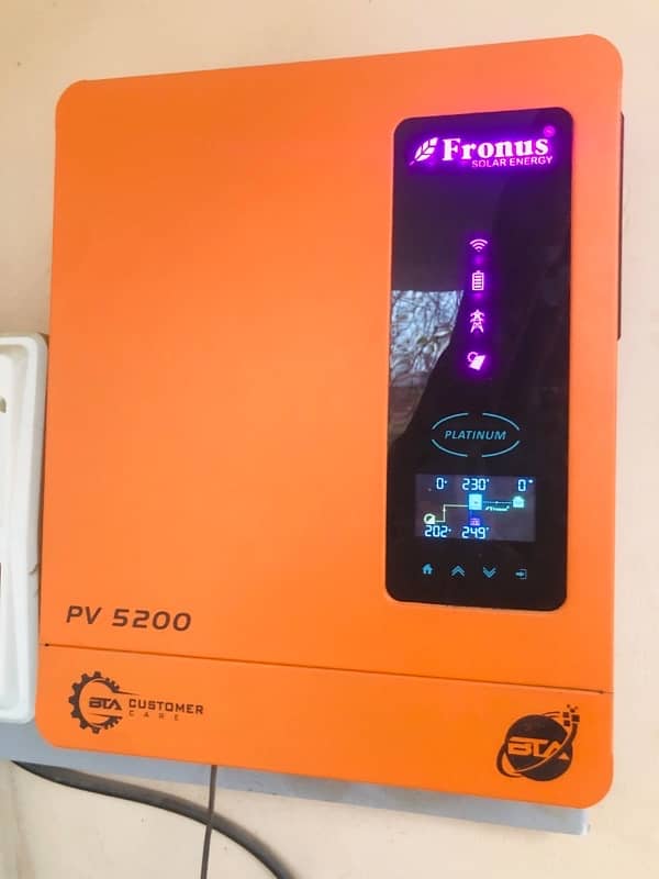 Fronus solar energy 0