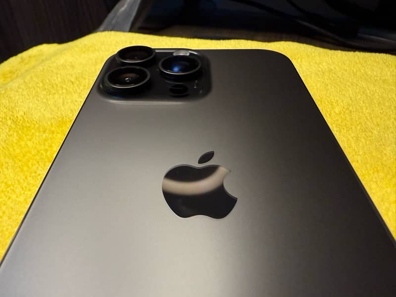 iPhone 15 Pro Max | Black Titanium | PTA Approved Physical + ESIM 2