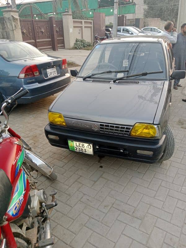 Suzuki Mehran VX 2013 6